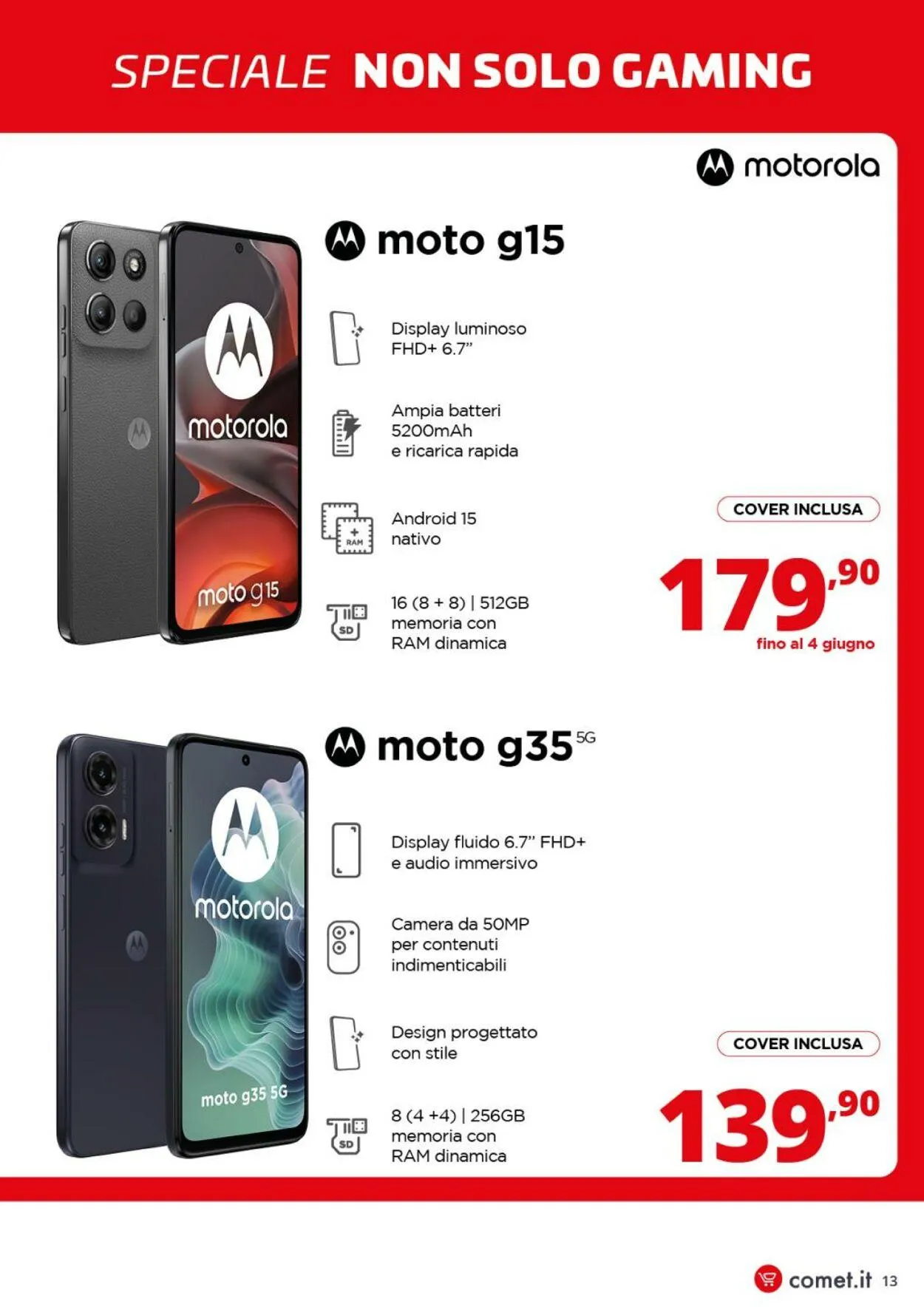 Comet Volantino attuale da 28 maggio a 9 giugno di 2025 - Pagina del volantino 13