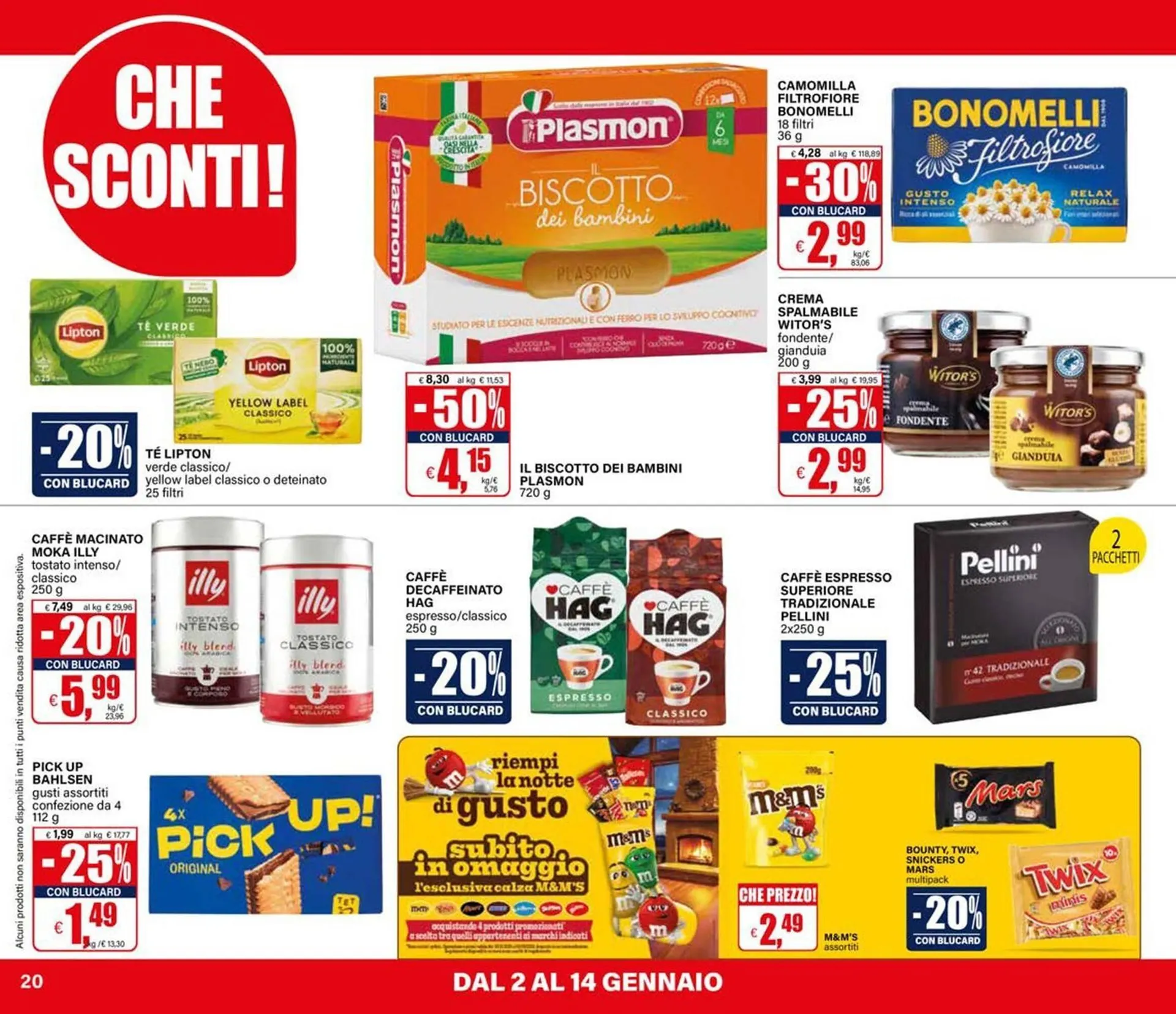 Volantino Il Gigante da 2 gennaio a 14 gennaio di 2026 - Pagina del volantino 20