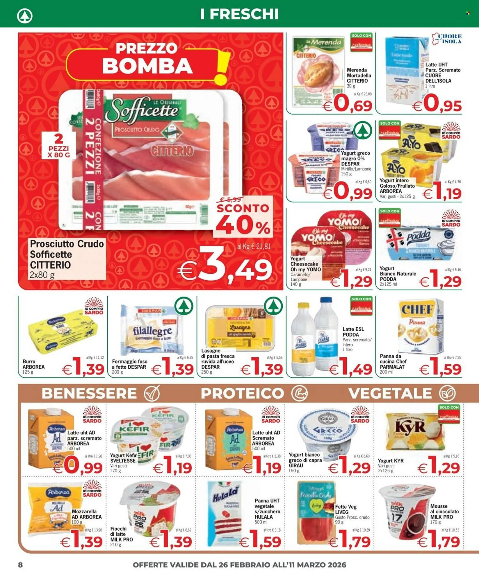 Volantino Eurospar da 26 febbraio a 11 marzo di 2026 - Pagina del volantino 8