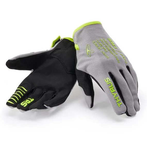 Guanti da cross e enduro Blunt Grigio/Giallo Fluo