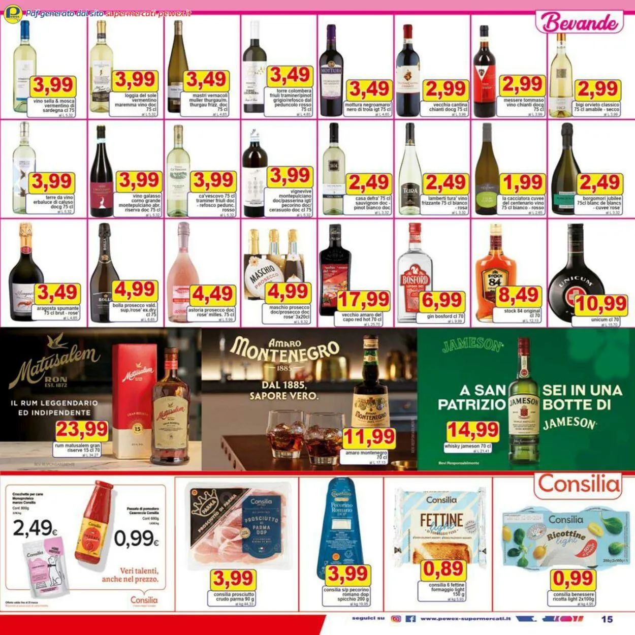 Pewex Volantino attuale da 1 aprile a 15 aprile di 2025 - Pagina del volantino 15