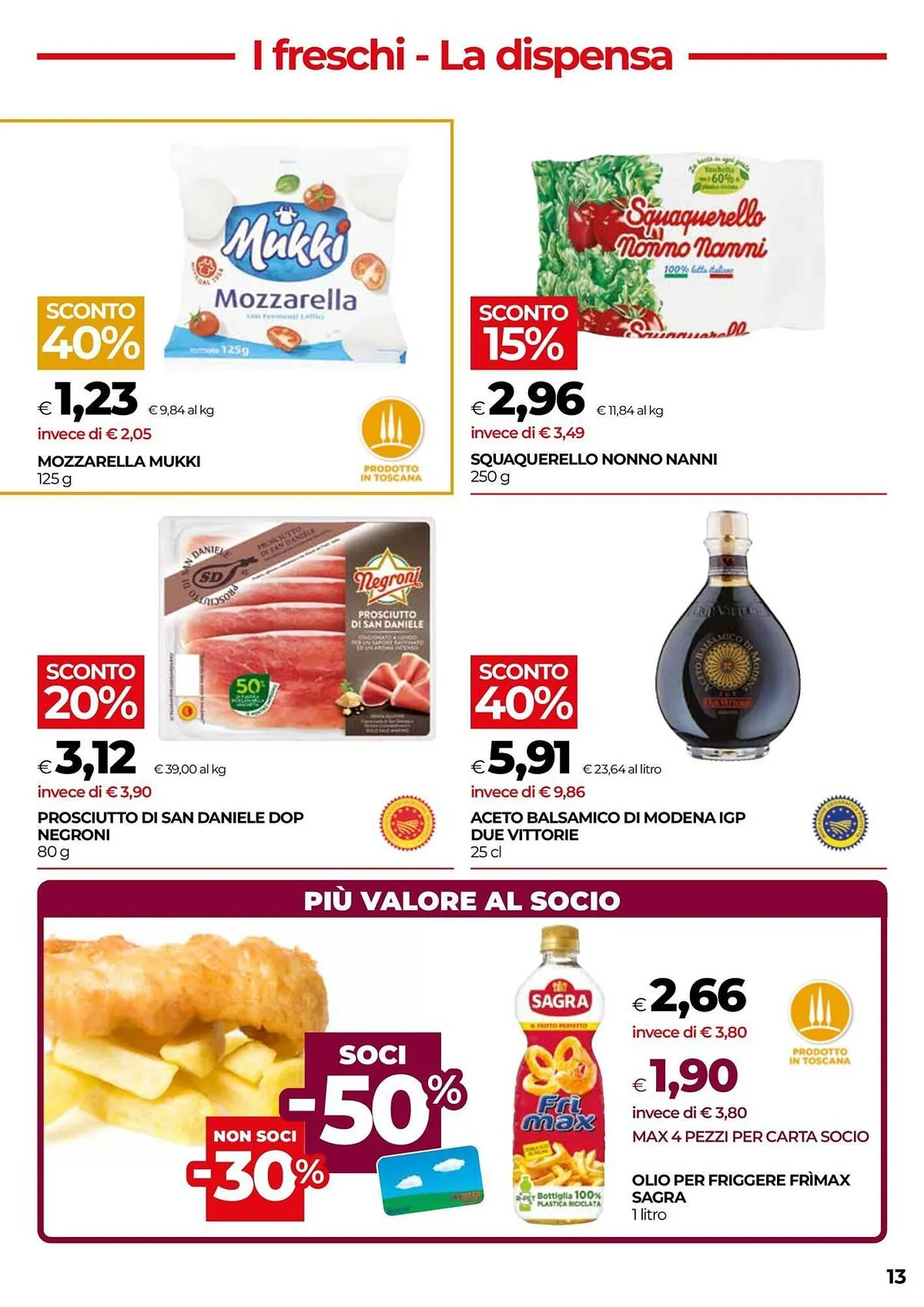 Volantino Unicoop da 2 ottobre a 15 ottobre di 2025 - Pagina del volantino 13