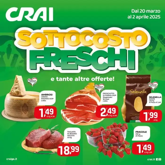 Sottocosto freschi da 20 marzo a 2 aprile di 2025 - Pagina del volantino 1