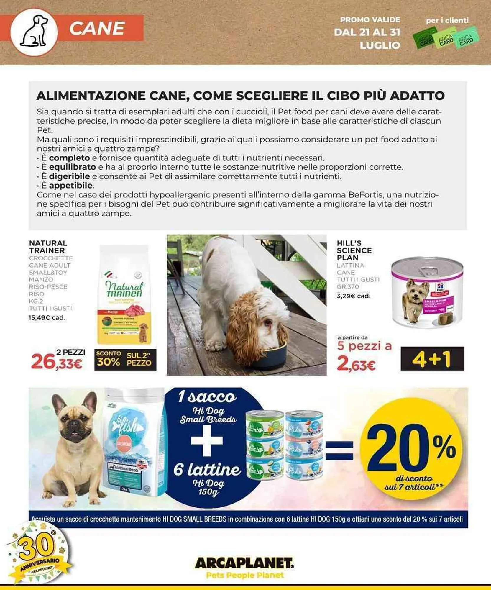 Volantino Arcaplanet da 28 luglio a 3 agosto di 2025 - Pagina del volantino 6