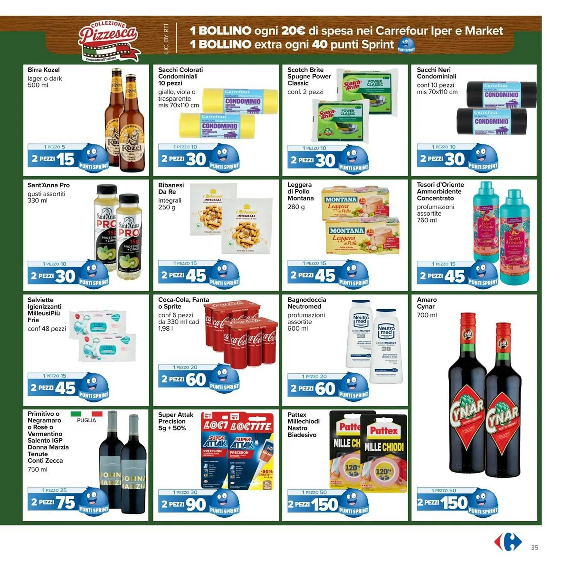 Volantino Carrefour Iper da 13 marzo a 23 marzo di 2026 - Pagina del volantino 35