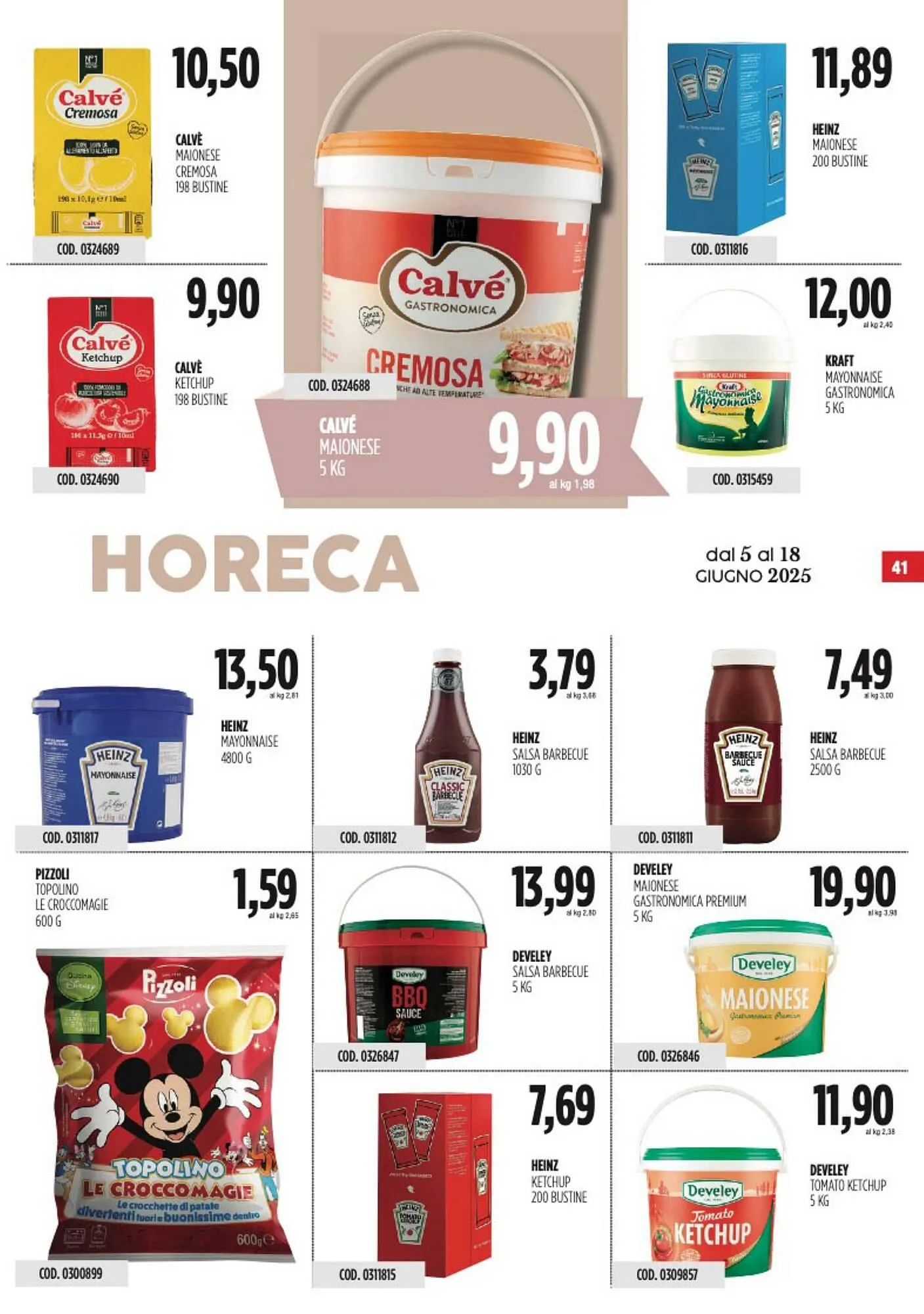 Volantino Carico Cash & Carry da 5 giugno a 18 giugno di 2025 - Pagina del volantino 41