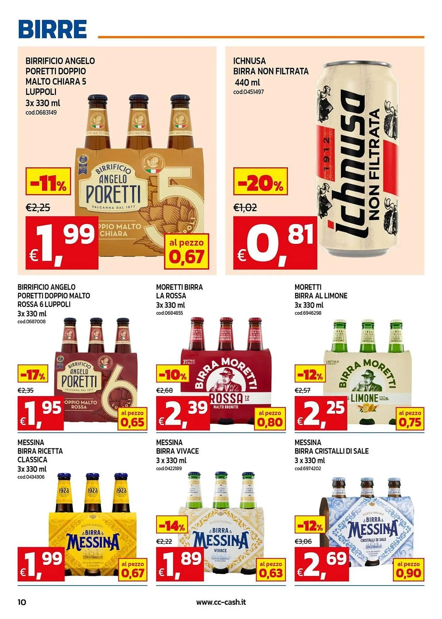 Volantino C+C Italmarket da 20 ottobre a 2 novembre di 2025 - Pagina del volantino 10