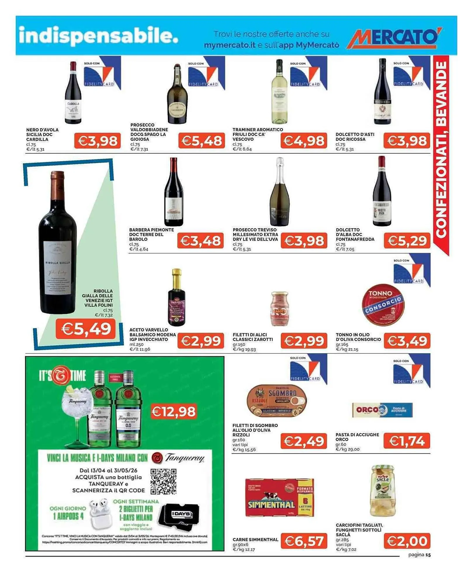 Volantino Mercatò da 7 maggio a 16 maggio di 2026 - Pagina del volantino 15