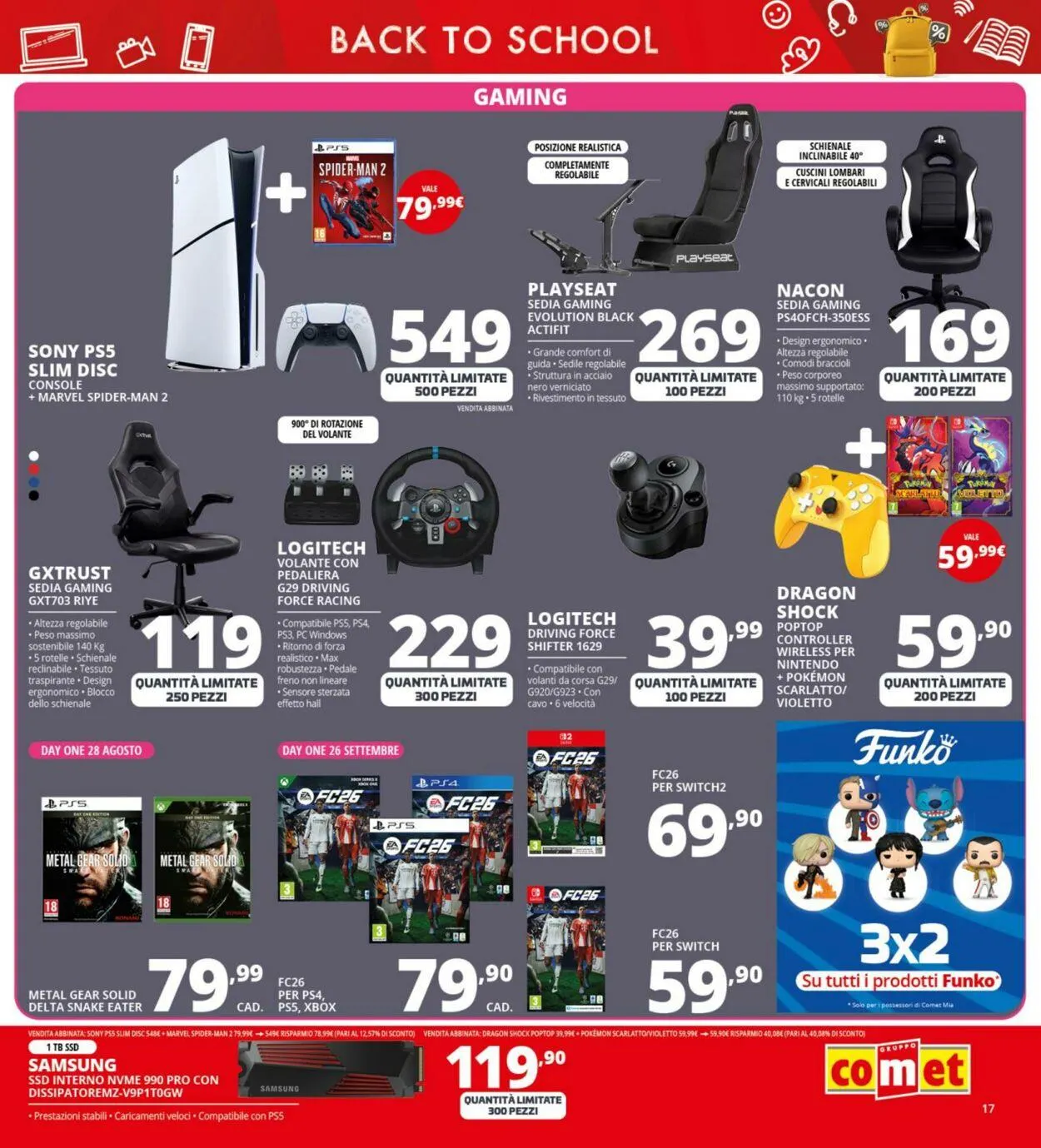 Comet Volantino attuale da 22 agosto a 11 settembre di 2025 - Pagina del volantino 17