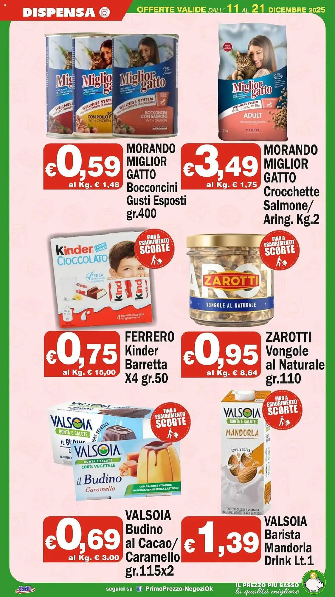 Volantino Primo Prezzo da 11 dicembre a 21 dicembre di 2025 - Pagina del volantino 14