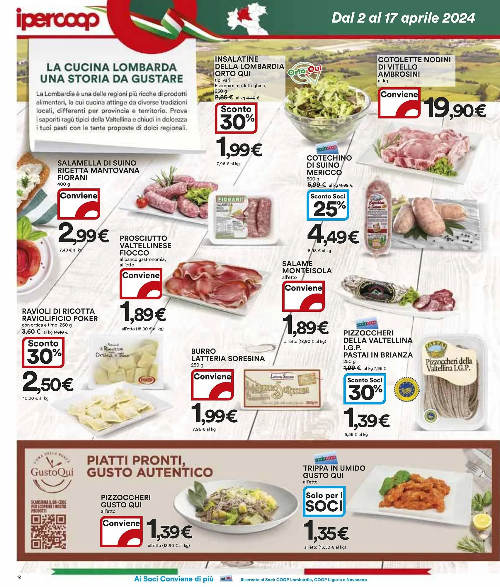 Volantino Ipercoop da 2 aprile a 17 aprile di 2024 - Pagina del volantino 12