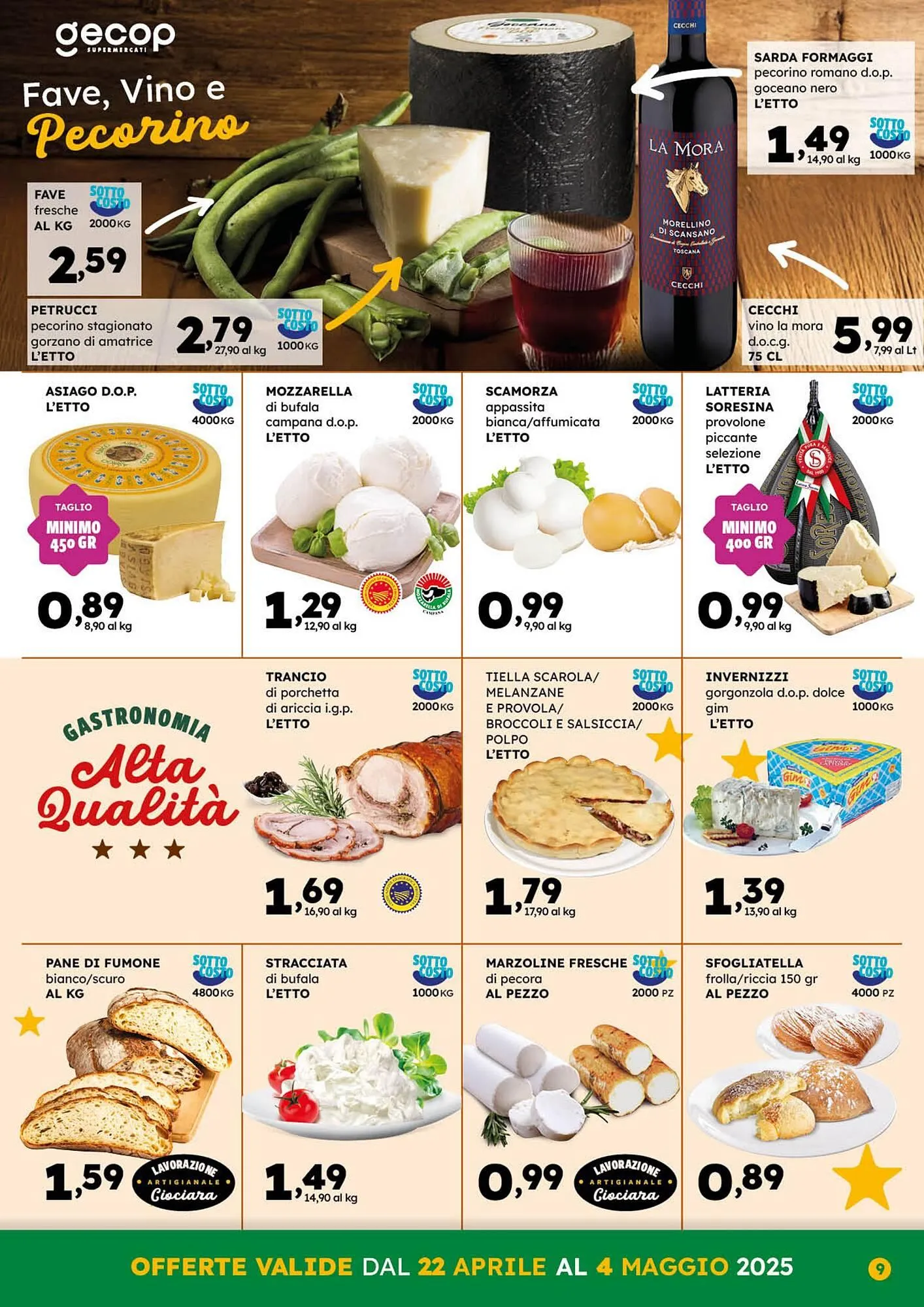 Volantino Gecop da 22 aprile a 4 maggio di 2025 - Pagina del volantino 9