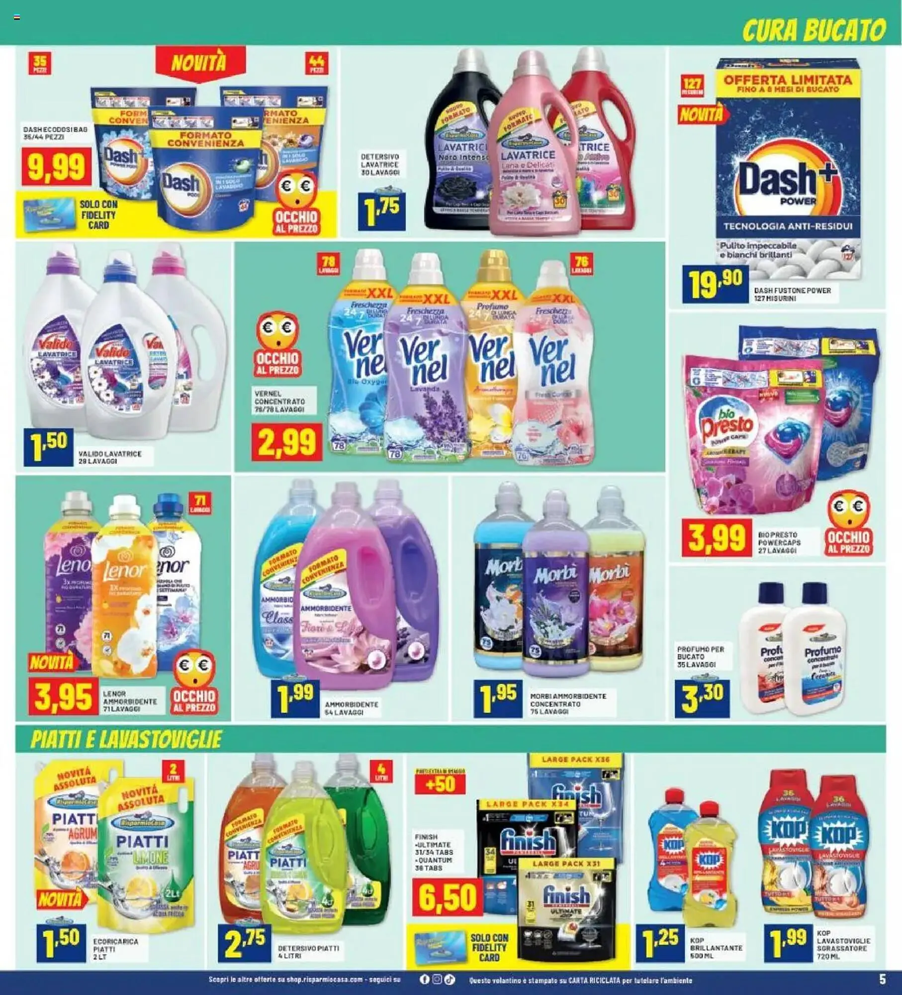 Volantino Risparmio Casa da 28 agosto a 13 settembre di 2025 - Pagina del volantino 5