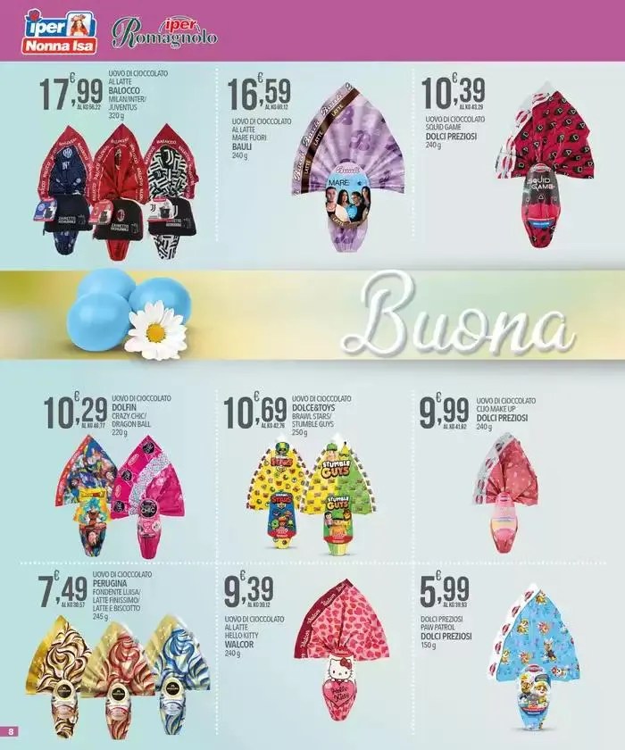 Buona Pasqua da 15 aprile a 23 aprile di 2025 - Pagina del volantino 8
