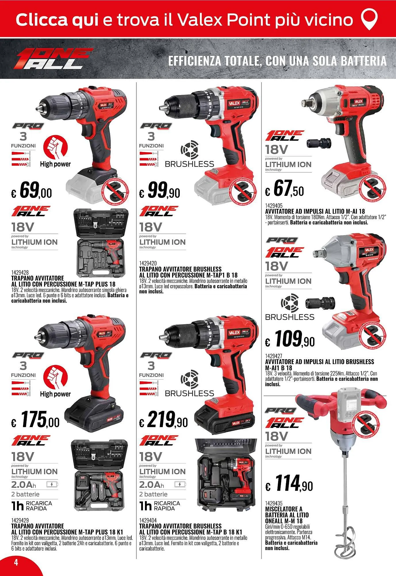 Volantino Valex da 2 gennaio a 2 marzo di 2024 - Pagina del volantino 4