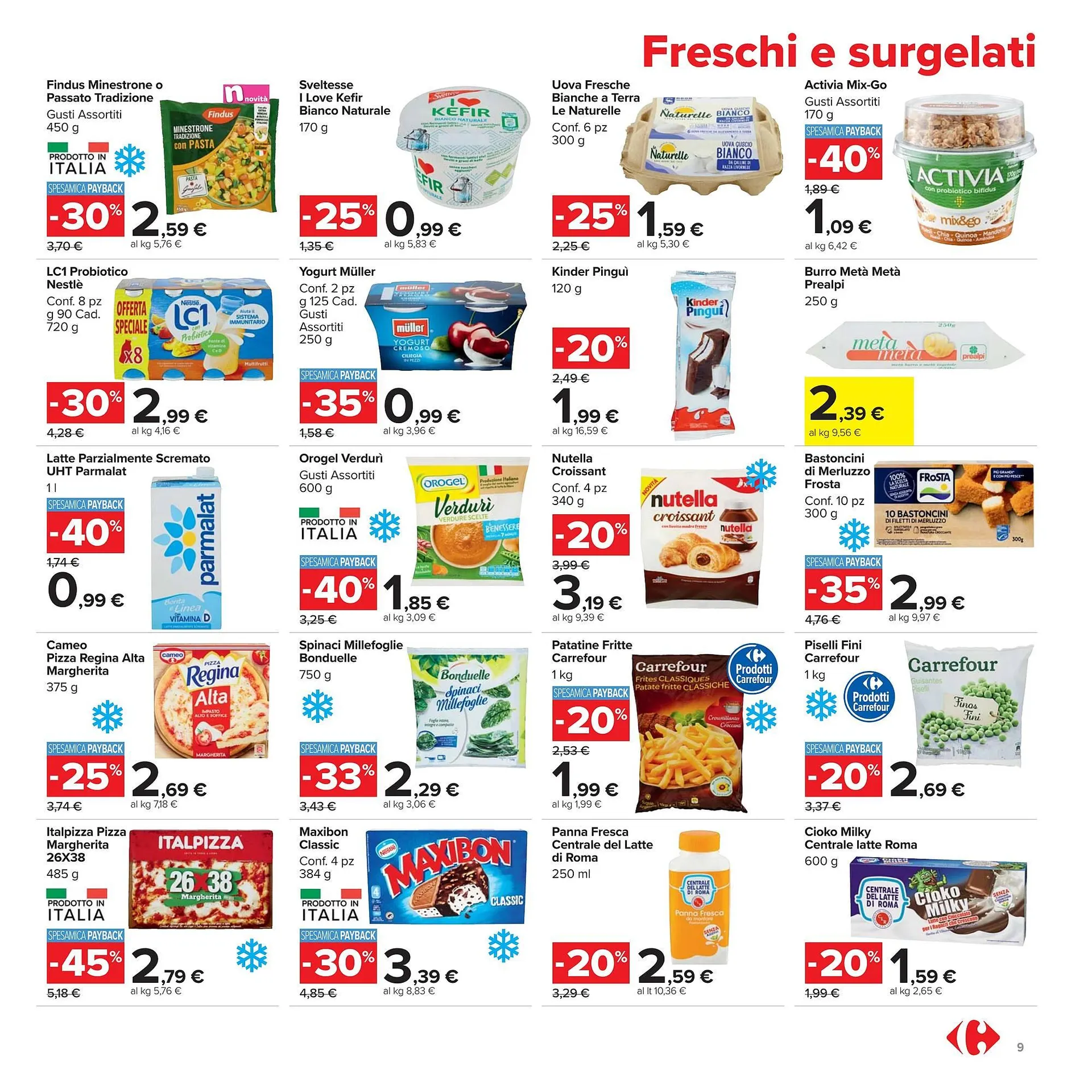 Volantino Carrefour Market da 20 ottobre a 3 novembre di 2025 - Pagina del volantino 9