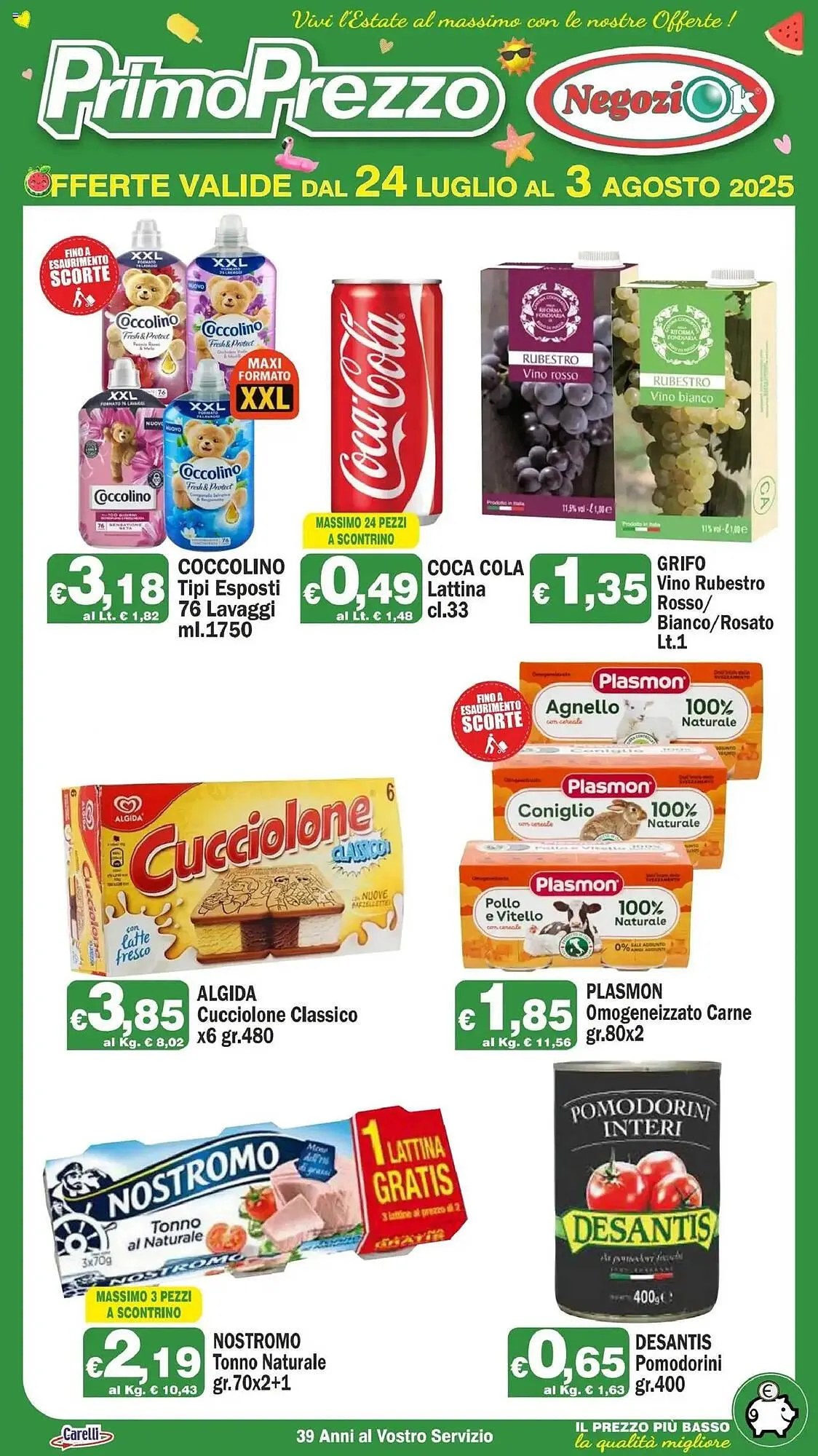 Volantino Primo Prezzo da 24 luglio a 3 agosto di 2025 - Pagina del volantino 2