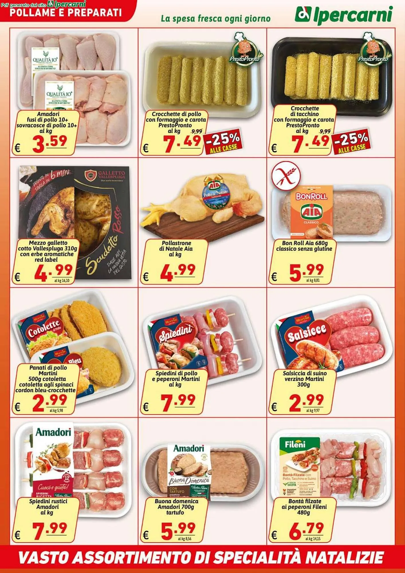 Volantino Ipercarni da 16 dicembre a 24 dicembre di 2025 - Pagina del volantino 6