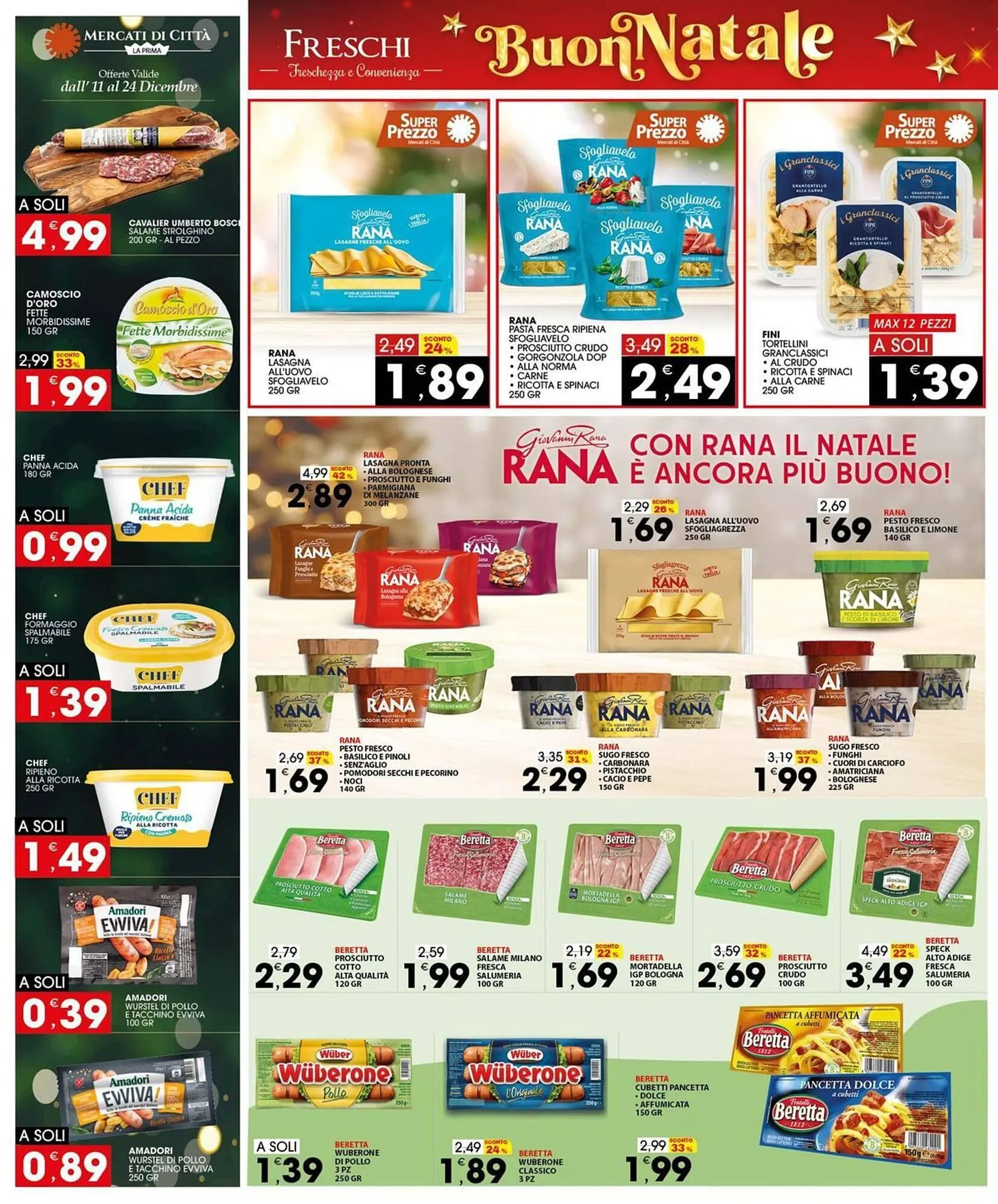 Volantino Mercati di Città La Prima da 11 dicembre a 24 dicembre di 2025 - Pagina del volantino 24