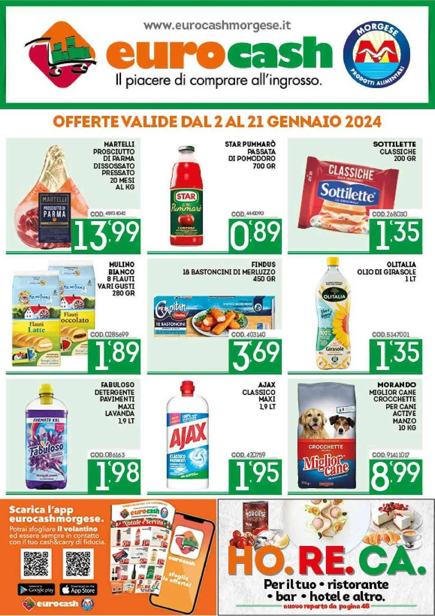 Volantino Eurocash da 3 gennaio a 21 gennaio di 2024 - Pagina del volantino 