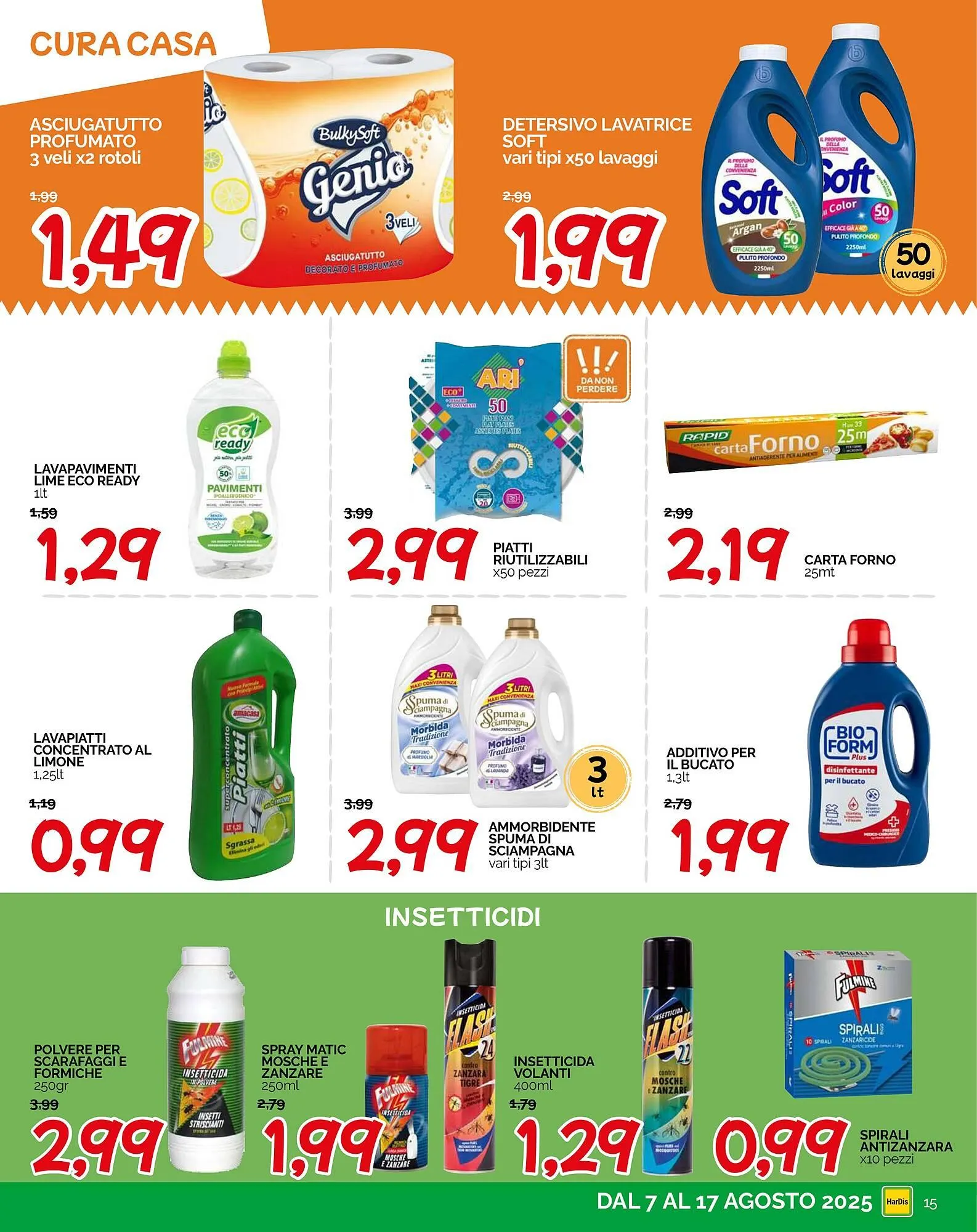 Volantino Hardis da 7 agosto a 17 agosto di 2025 - Pagina del volantino 15