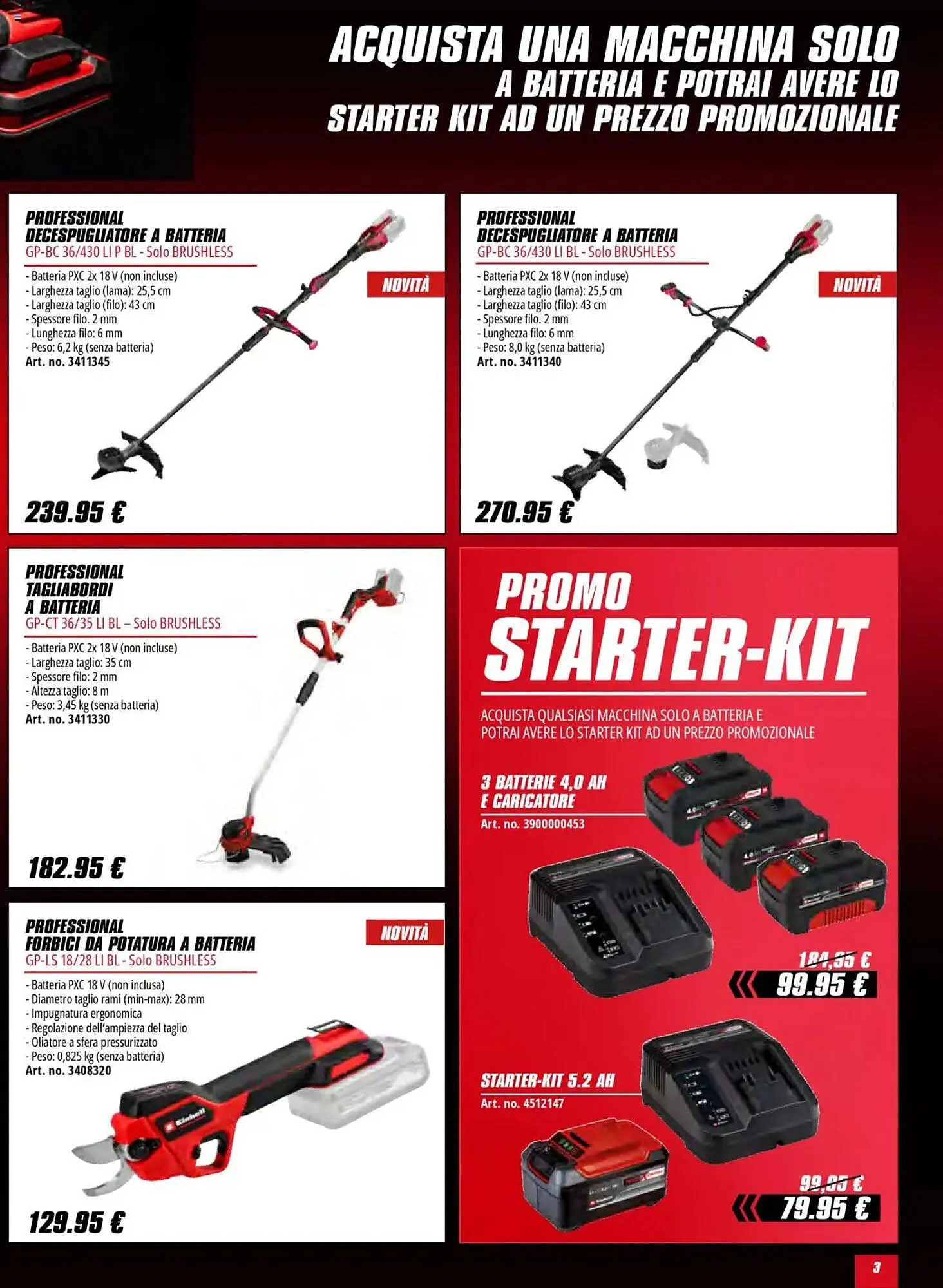 Volantino Einhell da 1 giugno a 30 settembre di 2025 - Pagina del volantino 3