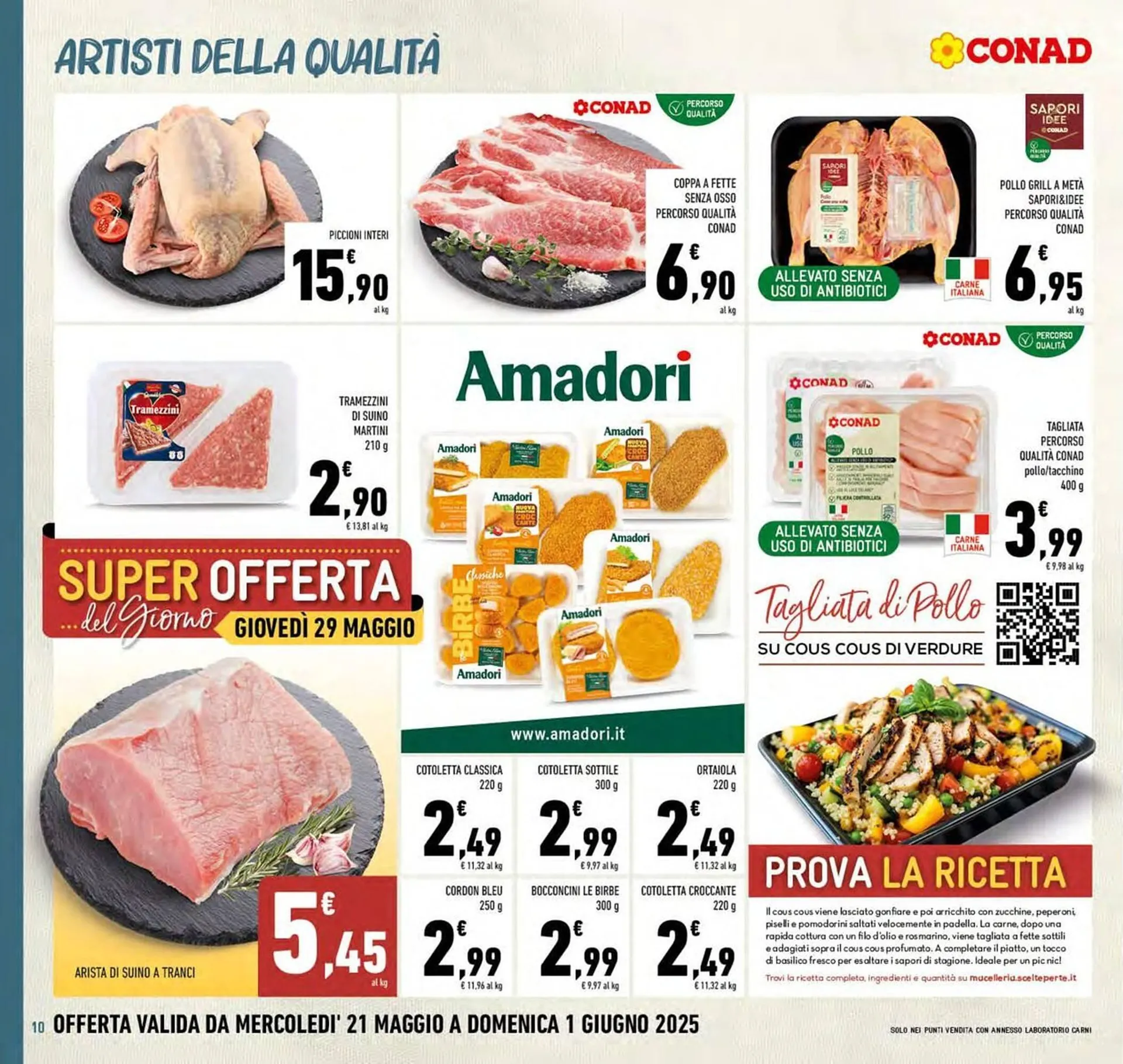 Volantino Conad da 21 maggio a 1 giugno di 2025 - Pagina del volantino 10