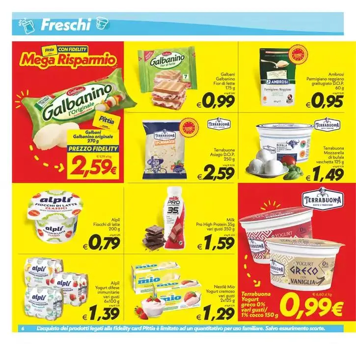 Mega risparmio da 2 maggio a 12 maggio di 2025 - Pagina del volantino 6