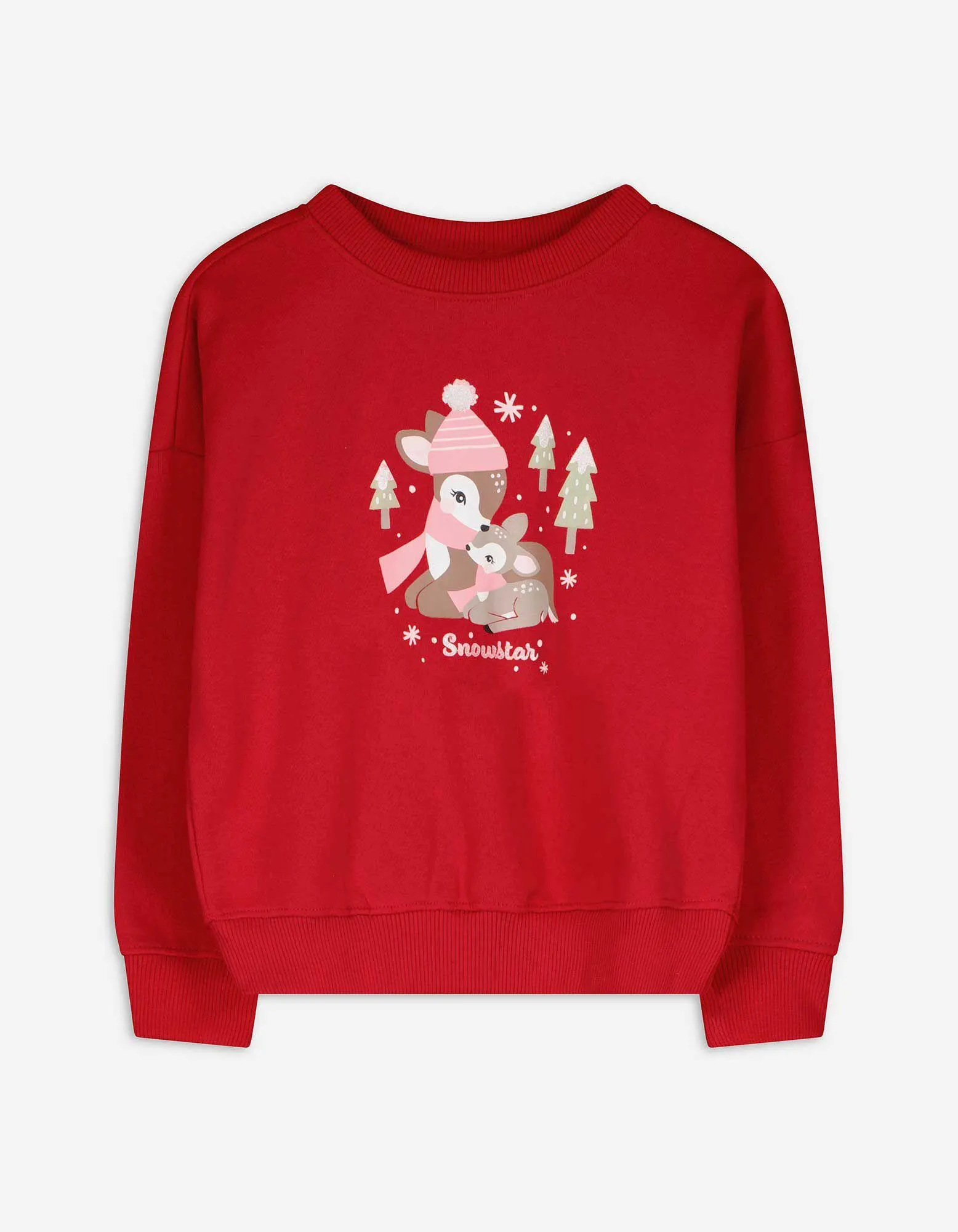 Felpa - Materiale morbido - rosso