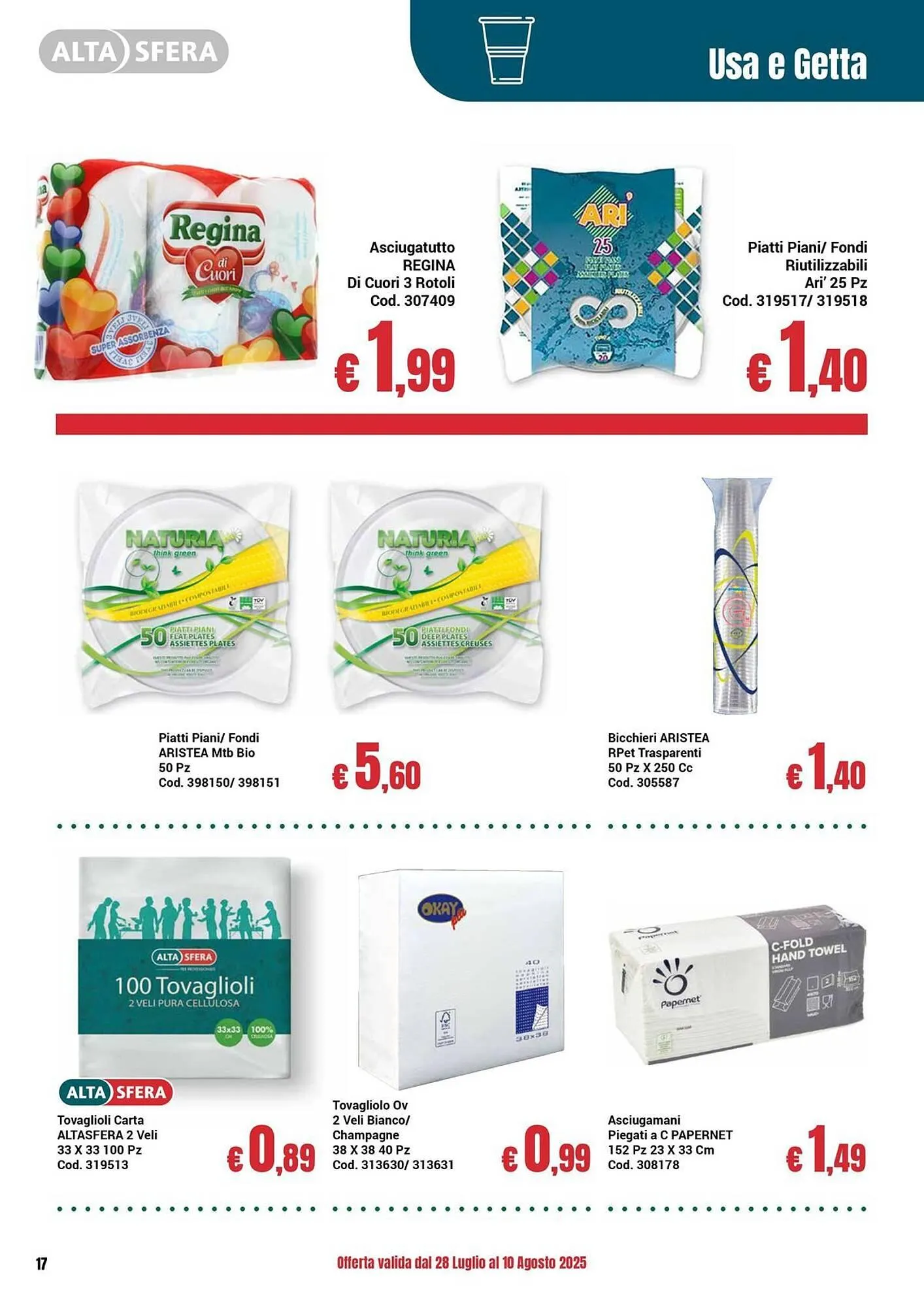 Volantino Centro Cash da 28 luglio a 10 agosto di 2025 - Pagina del volantino 17