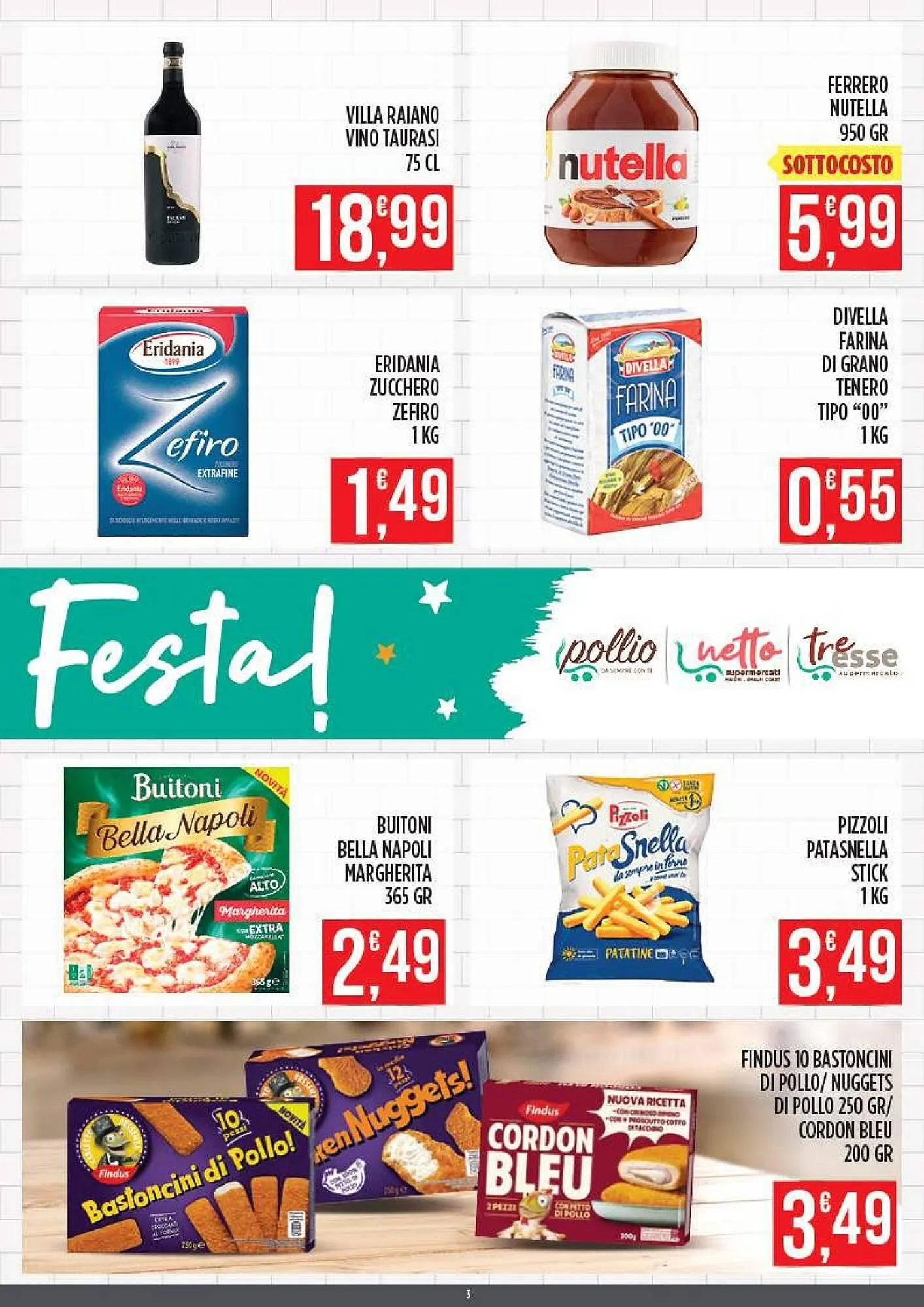 Volantino Supermercato Pollio da 27 novembre a 10 dicembre di 2025 - Pagina del volantino 3