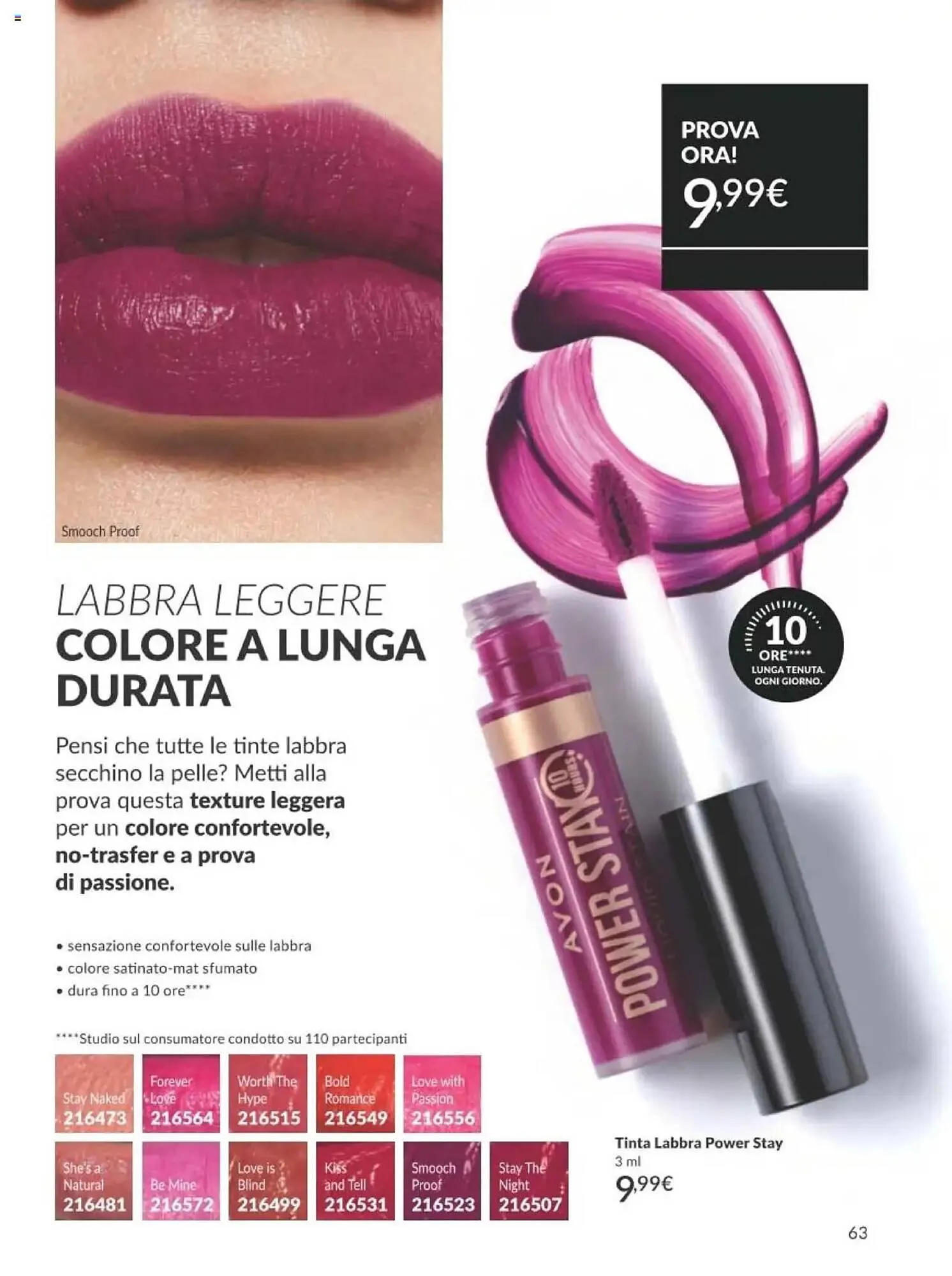 Volantino Avon da 1 aprile a 30 aprile di 2025 - Pagina del volantino 63