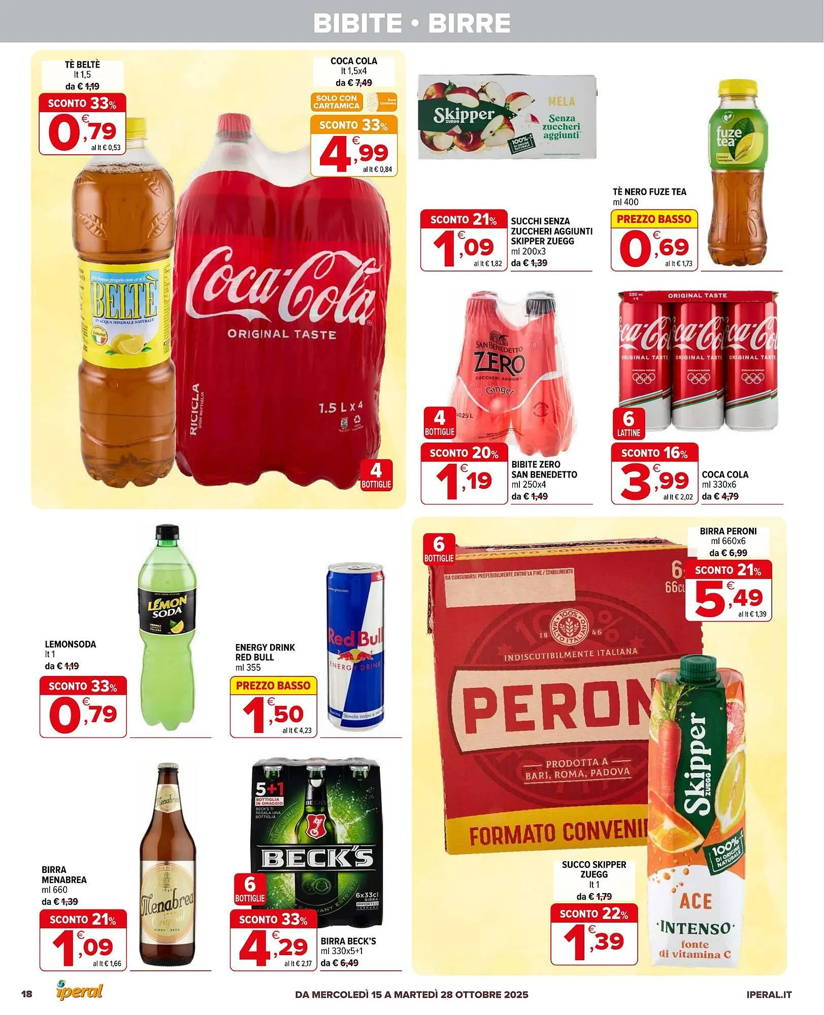 Volantino Iperal da 15 ottobre a 28 ottobre di 2025 - Pagina del volantino 18