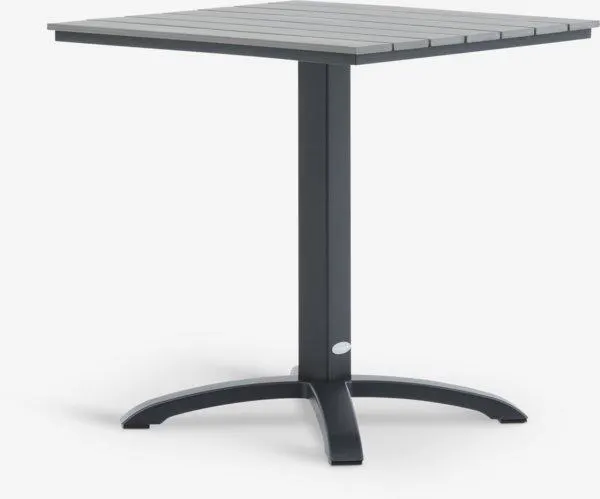 Tavolo bistrot HOBRO P70xL70 cm grigio