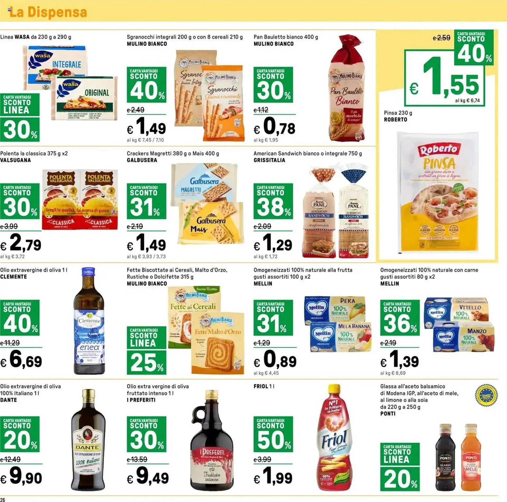 Volantino Iper La Grande da 10 gennaio a 19 gennaio di 2025 - Pagina del volantino 26