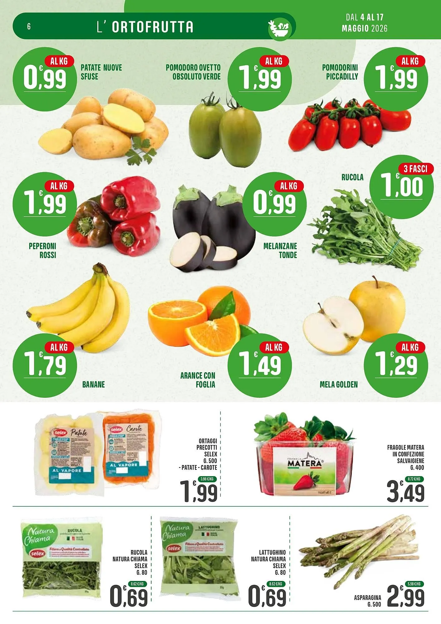 Volantino La Mimosa Supermercati da 4 maggio a 17 maggio di 2026 - Pagina del volantino 6