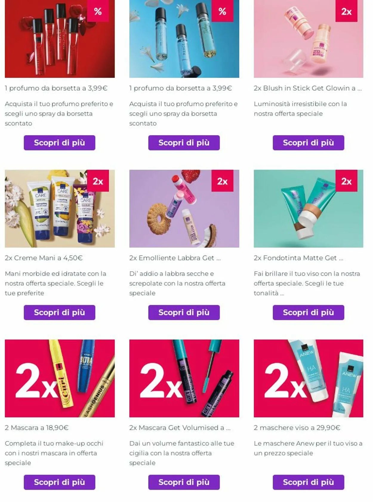 Avon Volantino attuale da 1 settembre a 7 settembre di 2025 - Pagina del volantino 1