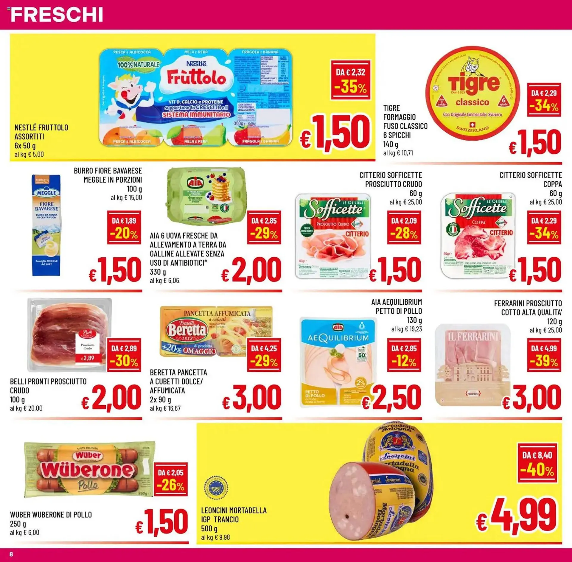 Volantino A&O da 29 aprile a 12 maggio di 2026 - Pagina del volantino 8