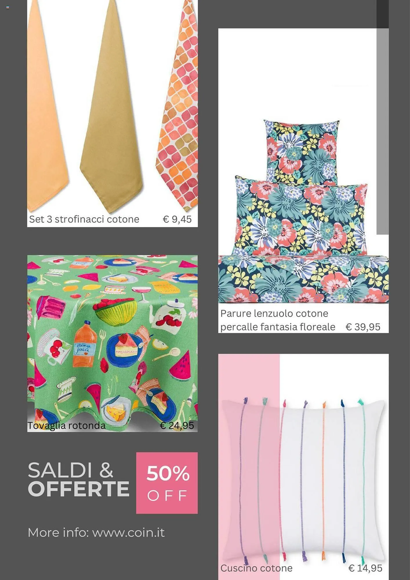 Volantino Coin da 20 maggio a 20 giugno di 2024 - Pagina del volantino 4