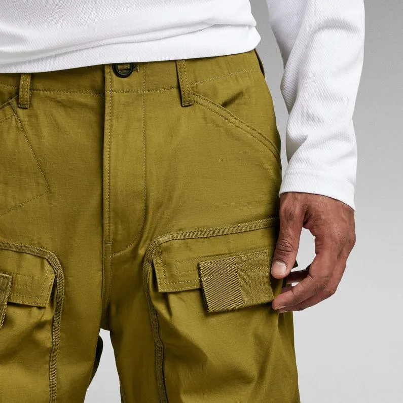 3D Regular Tapered Cargo Pants