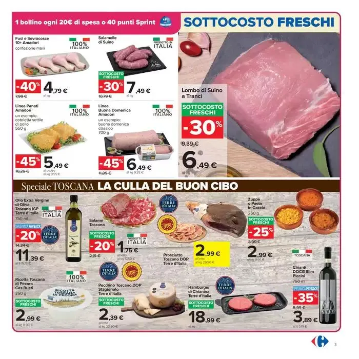 Sottocosto freschi da 13 marzo a 24 marzo di 2025 - Pagina del volantino 3