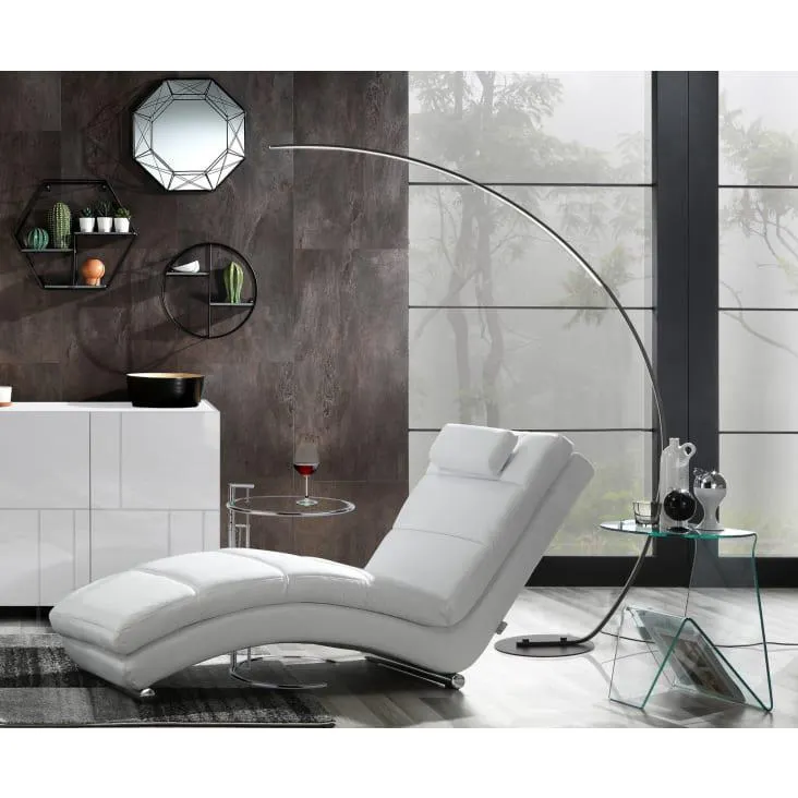 Lampada da terra in alluminio nera cm H.175 L.130 P.32