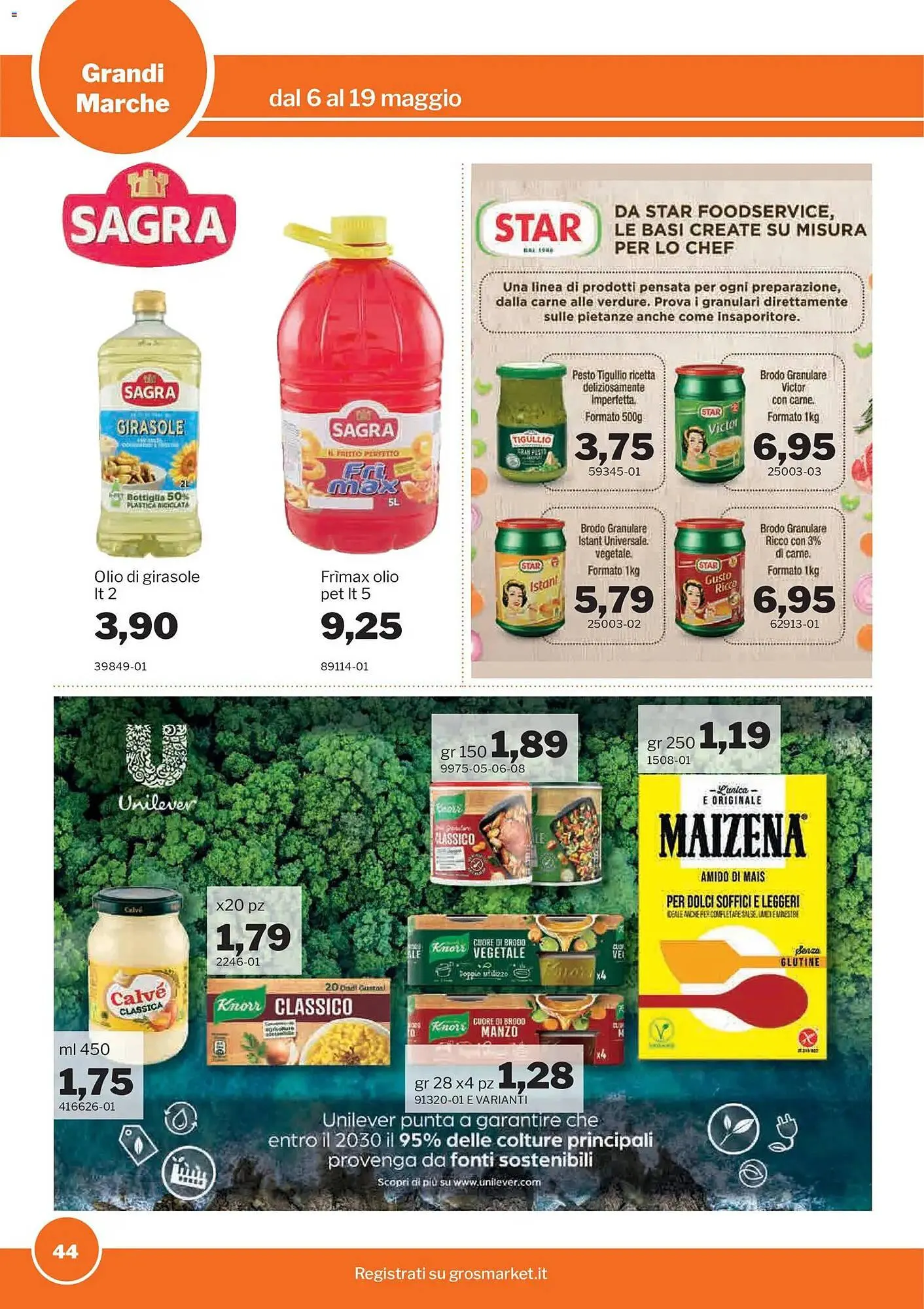 Volantino GrosMarket da 6 maggio a 19 maggio di 2026 - Pagina del volantino 44