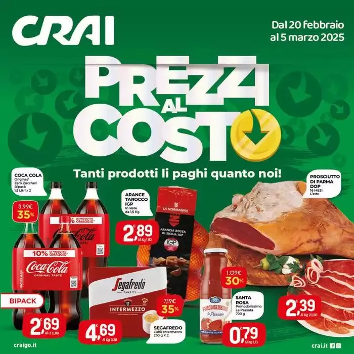 Prezzi al costo - 1