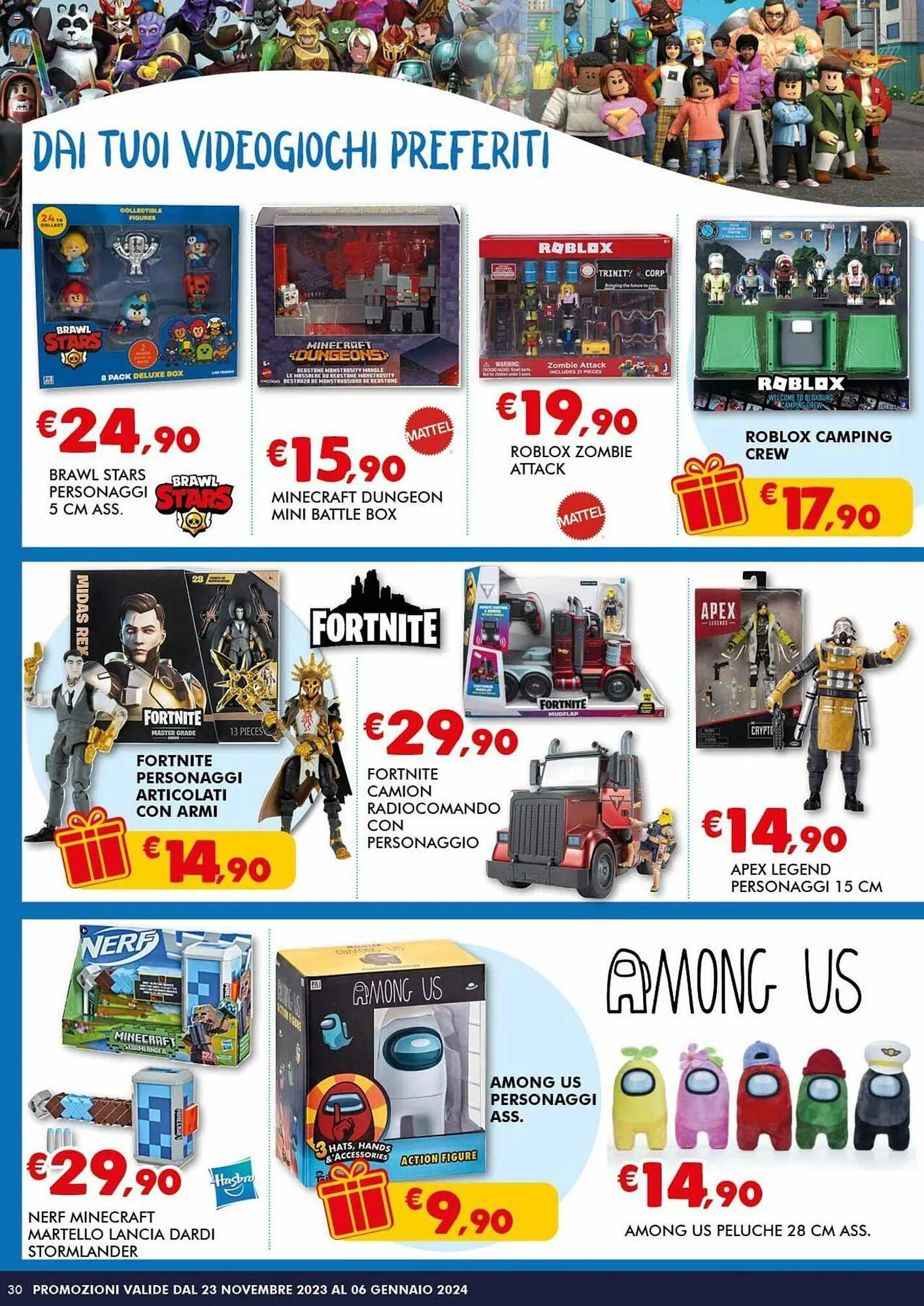 Volantino Europlanet Casa da 23 novembre a 6 gennaio di 2024 - Pagina del volantino 30