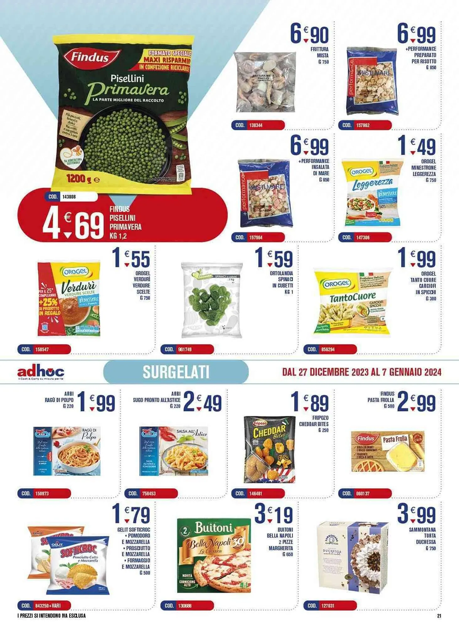 Volantino Adhoc da 27 dicembre a 7 gennaio di 2024 - Pagina del volantino 21