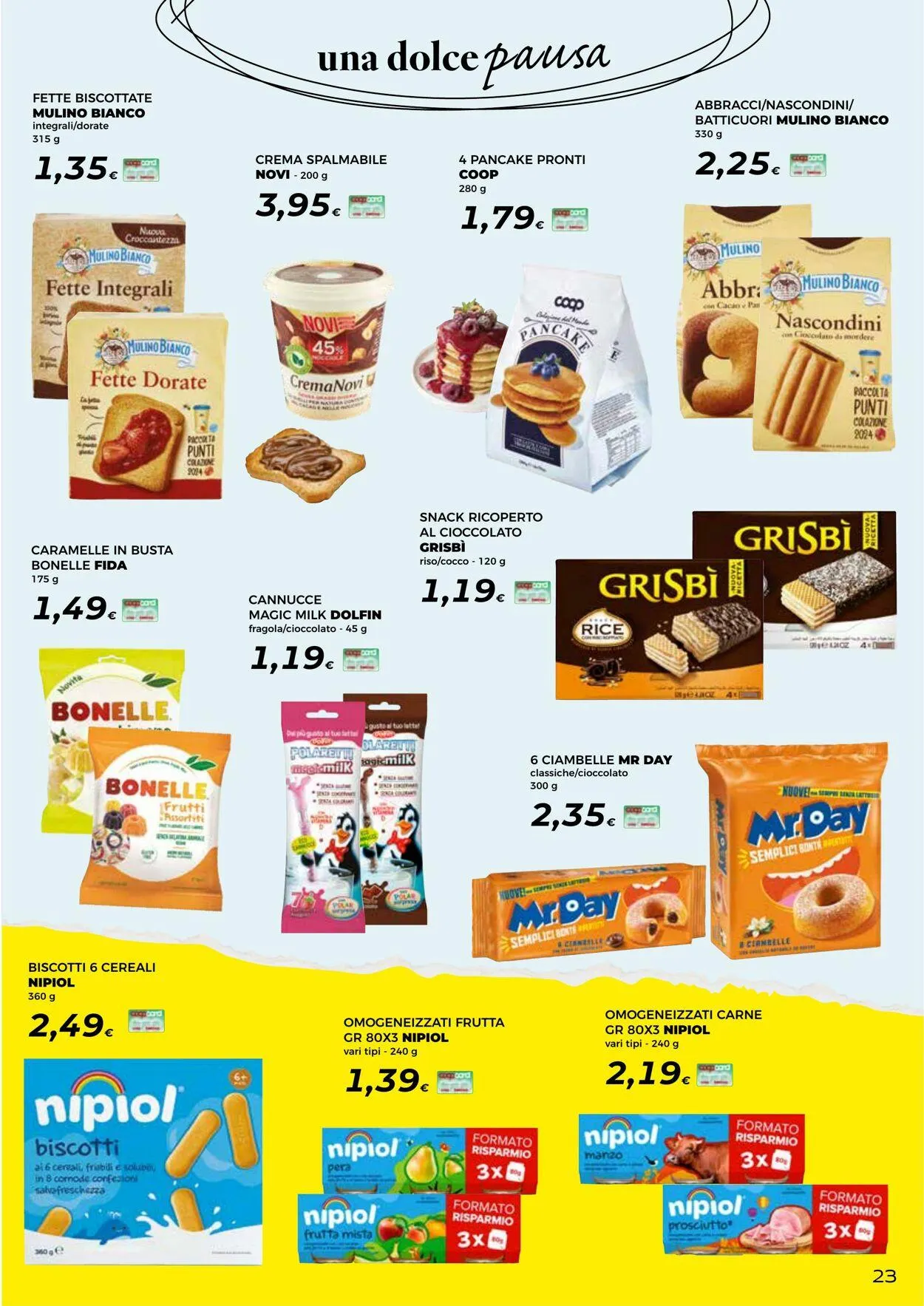Coop Volantino attuale da 14 agosto a 21 settembre di 2025 - Pagina del volantino 23