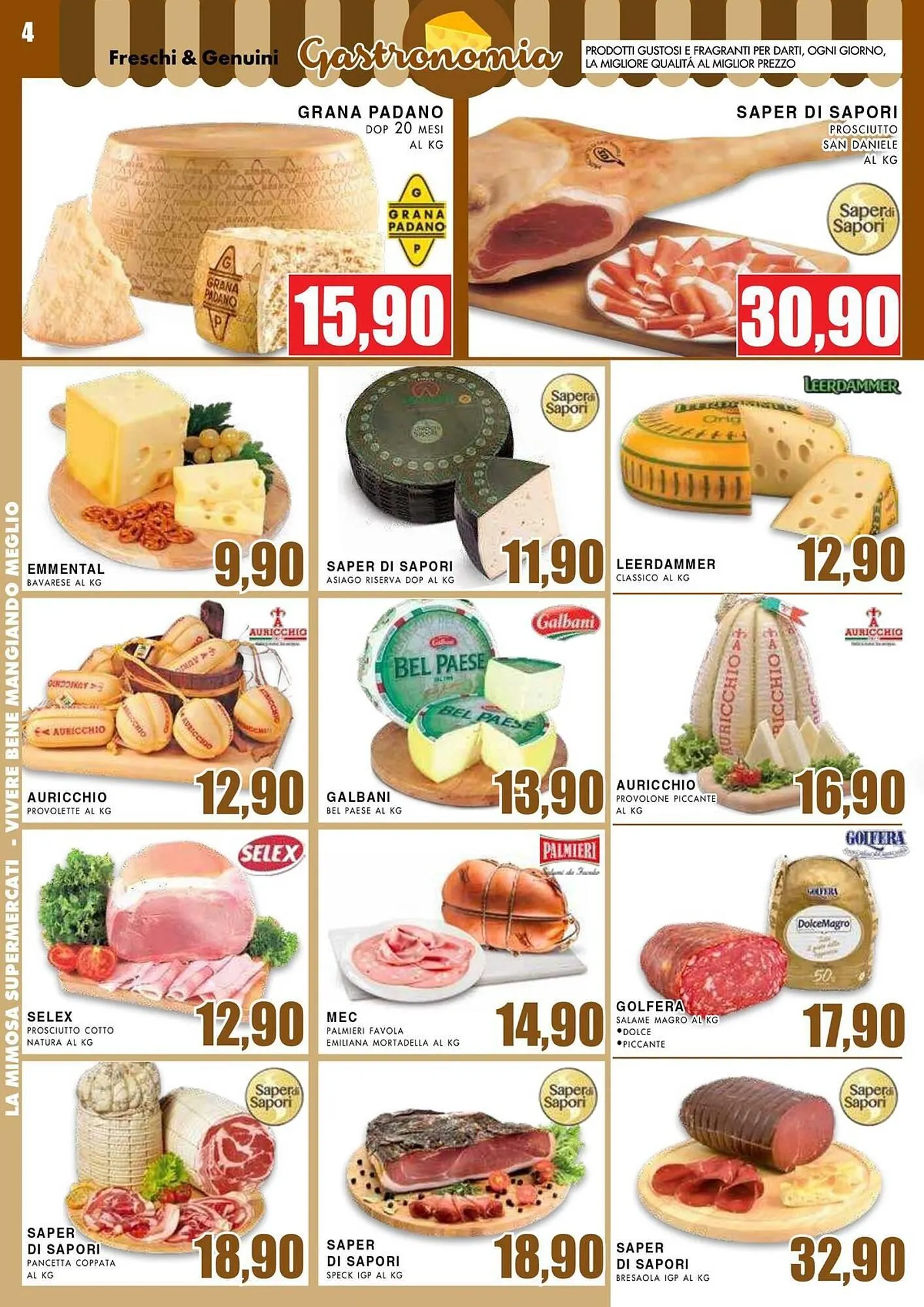 Volantino La Mimosa Supermercati da 25 agosto a 7 settembre di 2025 - Pagina del volantino 4