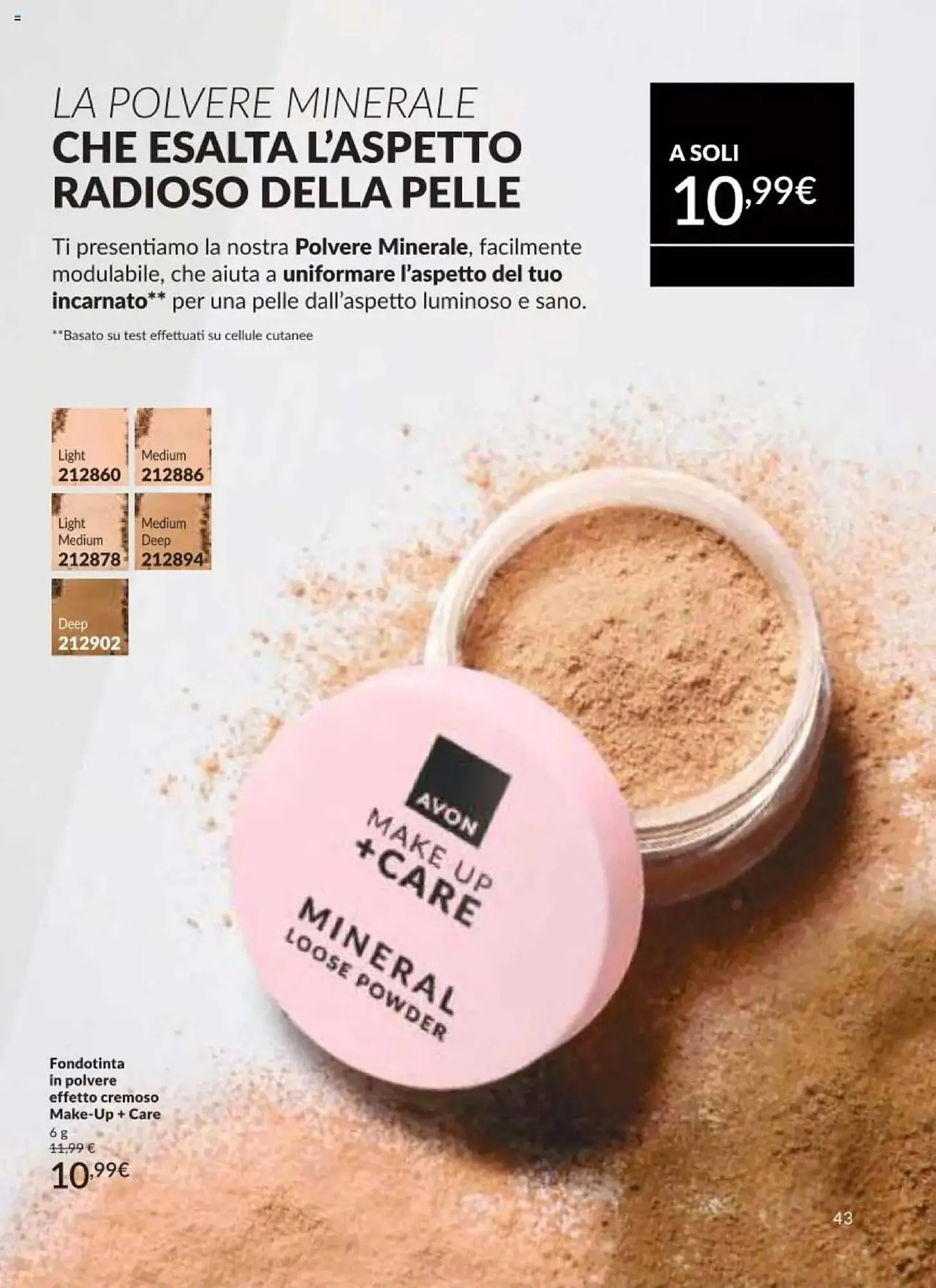 Volantino Avon da 1 marzo a 31 marzo di 2025 - Pagina del volantino 43