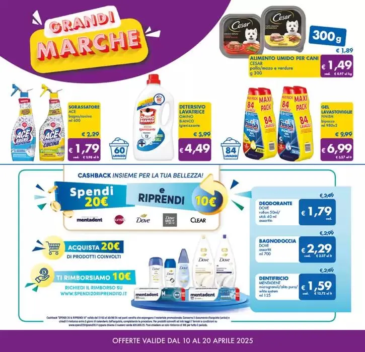 Grande riapertura Aprilia da 10 aprile a 20 aprile di 2025 - Pagina del volantino 23